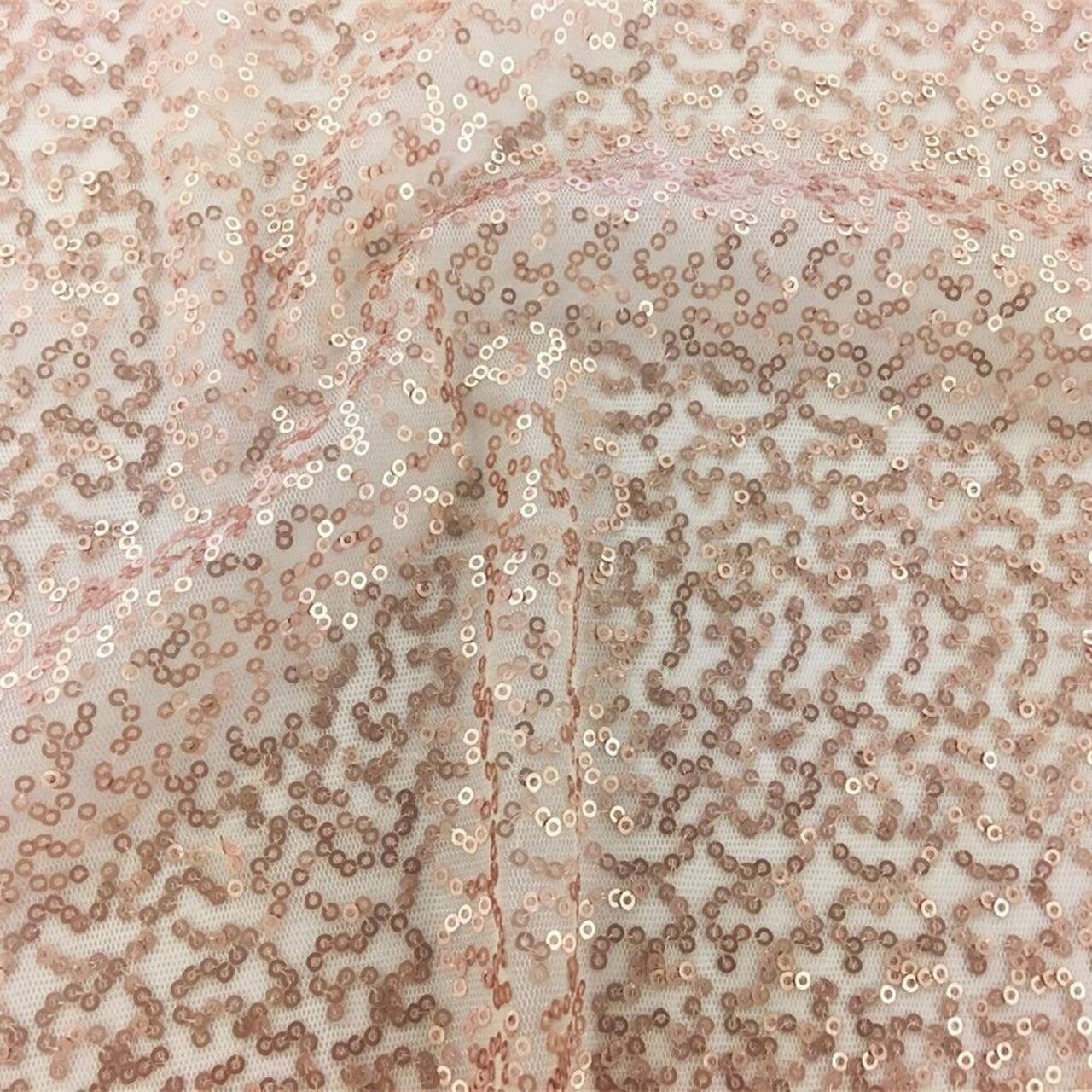 1 Yard Caviar Dreams 2 Way Stretch Mesh Sequin Fabric for Costumes Dancewear Gowns 55 Inch Width